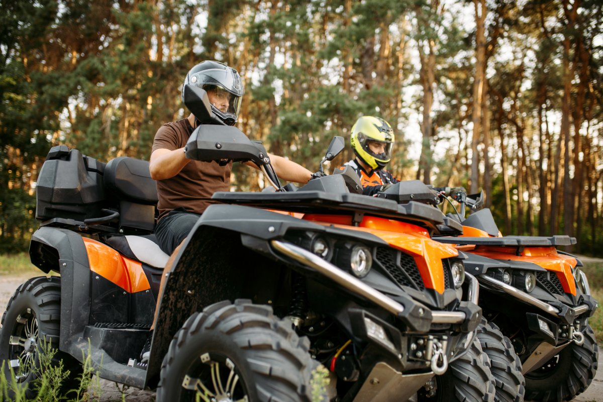 Is an ATV safer than a motorcycle?